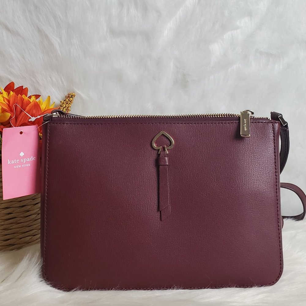 kate spade adel medium top zip crossbody